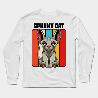 Sphynx Cat Long Sleeve T-Shirt